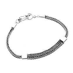 Tambopata Men's Sterling Silver Bracelet