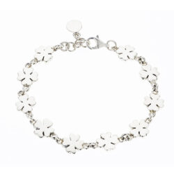 Trèfle Sterling Silver Clover Bracelet
