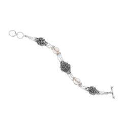 Windsor Sterling Silver and Pearl Bracelet