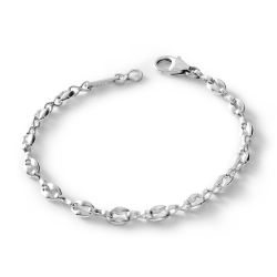 Zinedine Men's Sterling Silver Bracelet